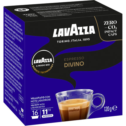 Capsules LAVAZZA A MODO MIO Espresso Divino x16