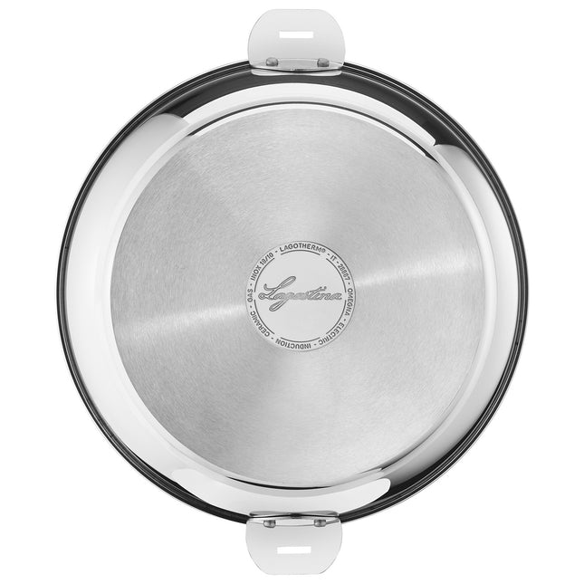 Poêle LAGOSTINA Salvaspazio+ inox non revetu 28cm