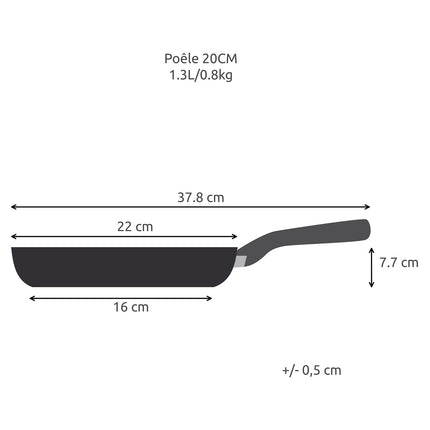 Poêle LAGOSTINA Desideria 20cm