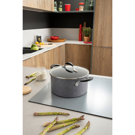 Faitout LAGOSTINA Tempra Mineral 24cm + couvercle