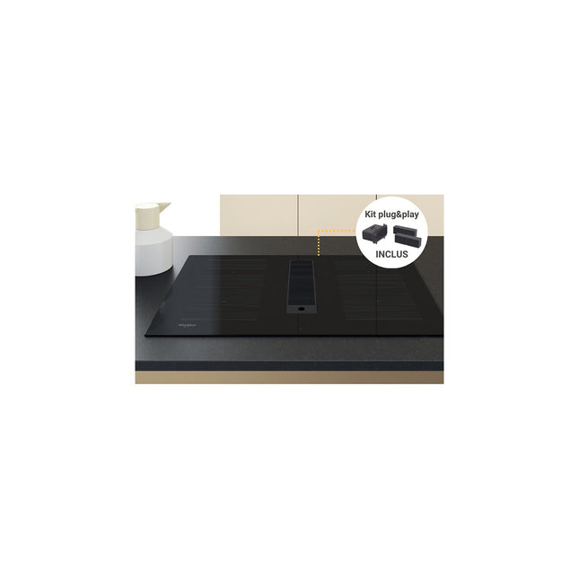 Plaque induction aspirante WHIRLPOOL WVHF83BBUKIT