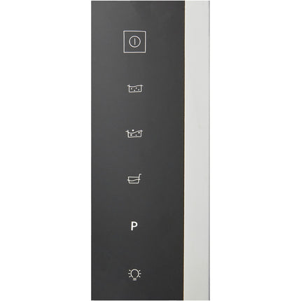Hotte décorative murale inclinée WHIRLPOOL WHVF93FLTK