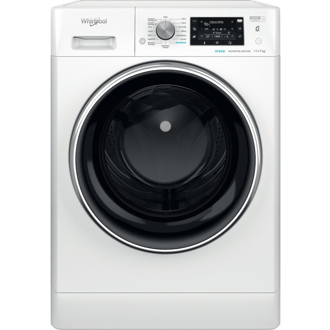 Lave linge séchant hublot WHIRLPOOL FFWDD1176258BCVFR Reconditionné