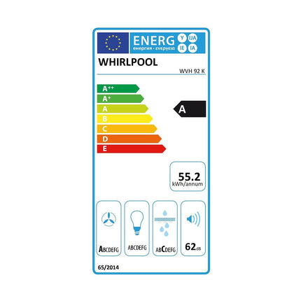 Plaque induction aspirante WHIRLPOOL WVH92K/1