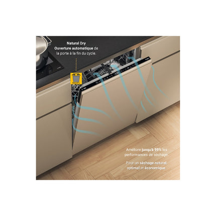 Lave vaisselle encastrable WHIRLPOOL W7IHT40TS MaxiSpace