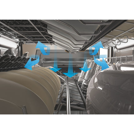 Lave vaisselle encastrable WHIRLPOOL W8IHT40T Maxispace SpaceClean