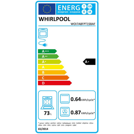Four encastrable fonction vapeur WHIRLPOOL WOI7A8FPT1SBAF Vapeur AirFry
