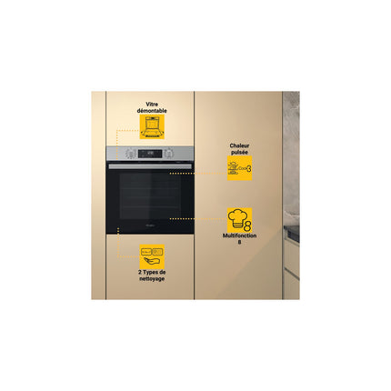 Four encastrable WHIRLPOOL OMR58RR1X