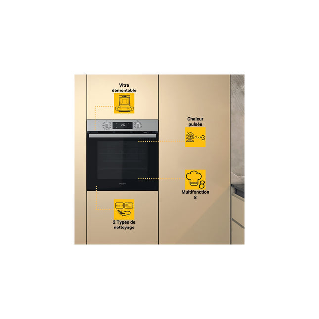Four encastrable WHIRLPOOL OMR58RR1X
