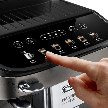 Expresso Broyeur DELONGHI Magnifica Evo FEB2942.TB titanium