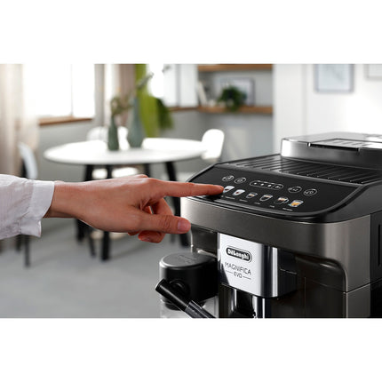 Expresso Broyeur DELONGHI Magnifica Evo FEB2981.TB titanium