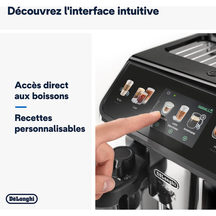 Expresso Broyeur DELONGHI ECAM450.65.S Eletta Explore Argent