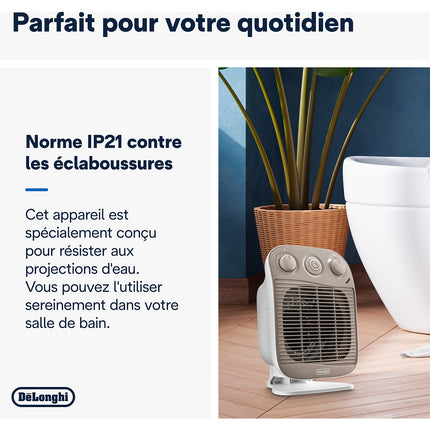 Chauffage soufflant DELONGHI HFS50D22 WH