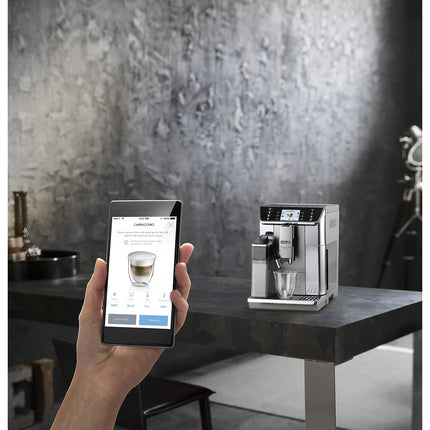 Expresso Broyeur DELONGHI PrimaDonna Elite ECAM650.55.MS connecté