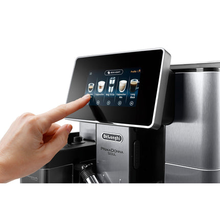 Expresso Broyeur DELONGHI Primadonna Soul ECAM610.74.MB noir Reconditionné