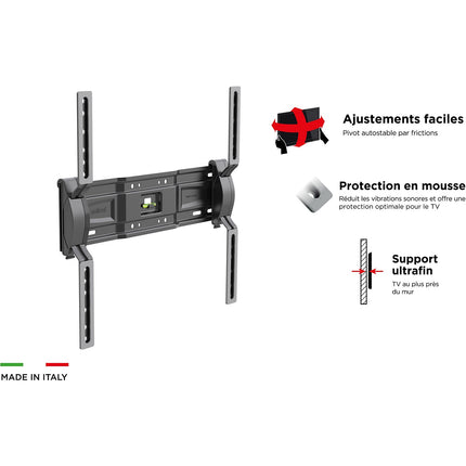 Support mural TV MELICONI inclinable GS T400 - TV 40-65p
