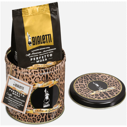 Café moulu BIALETTI Boite Perfetto Moka Audace D&G 200g