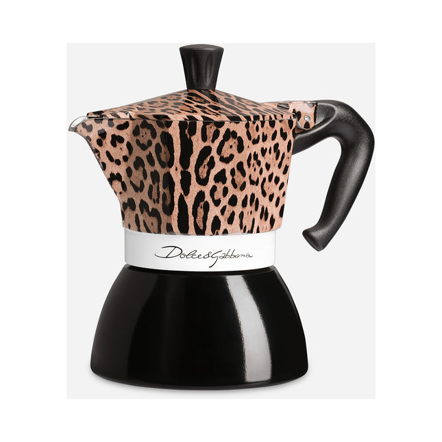 Cafetière italienne BIALETTI Moka Induction 4 cups D&G Leopard