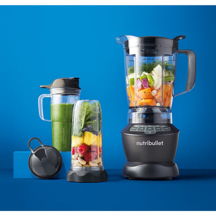 Blender NUTRIBULLET NBF500DG Combo gris 5 accessoires
