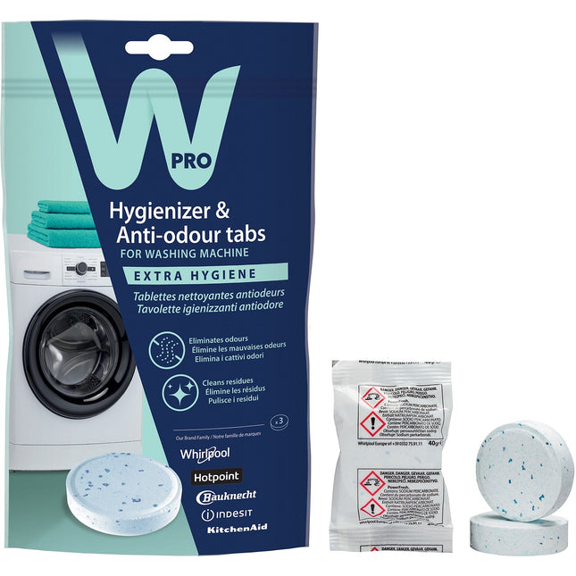 Nettoyant lave linge WPRO Anti-odeurs Lave-linge AFR 301