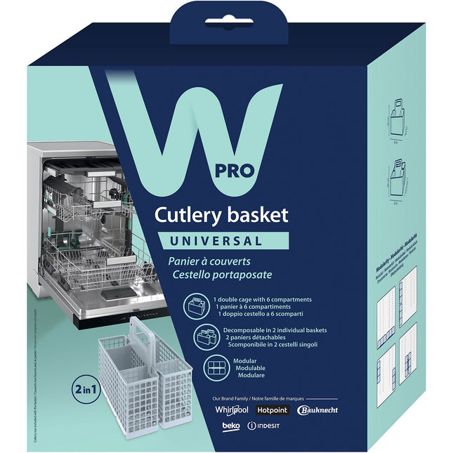 Panier WPRO à couverts LV DWB304