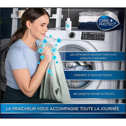 Parfum de linge CARE+PROTECT pour lave-linge Blue Wash 100ml CARE+PROTECT