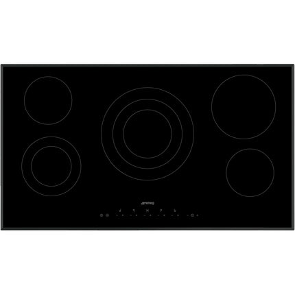 Plaque vitrocéramique SMEG SE395ETB 90cm