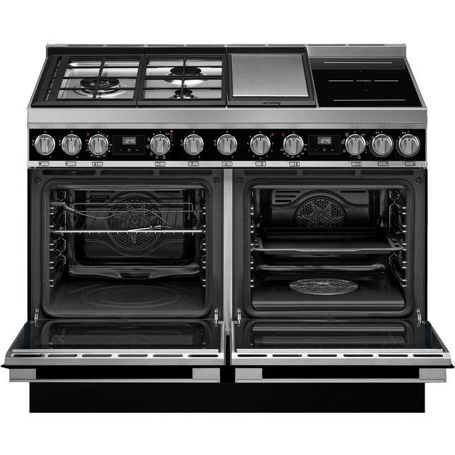 Piano de cuisson mixte SMEG CPF120IGMPBL