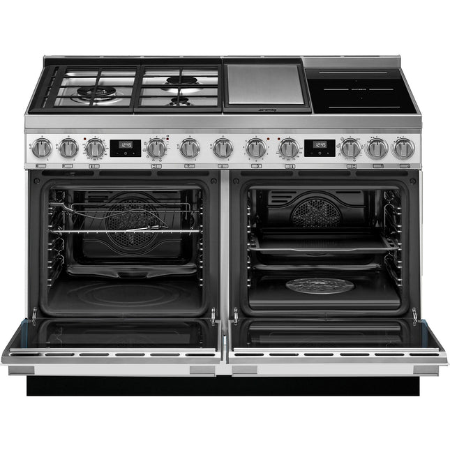 Piano de cuisson mixte SMEG CPF120IGMPWH