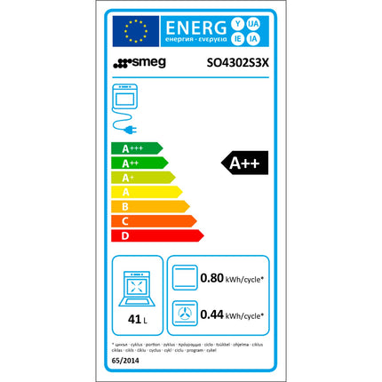 Four encastrable SMEG SO4302S3X