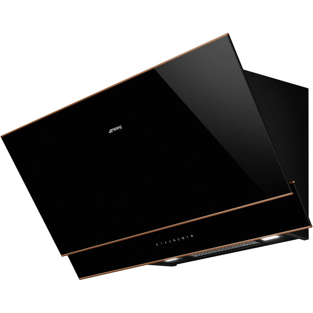 Hotte décorative murale inclinée SMEG KV694R
