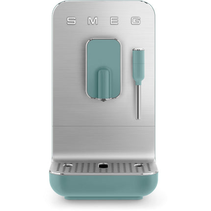 Expresso Broyeur SMEG vert émeraude BCC12EGMEU