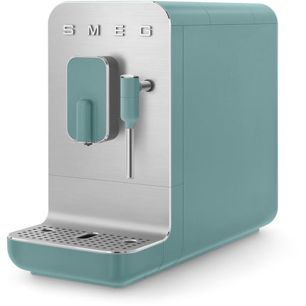 Expresso Broyeur SMEG vert émeraude BCC12EGMEU