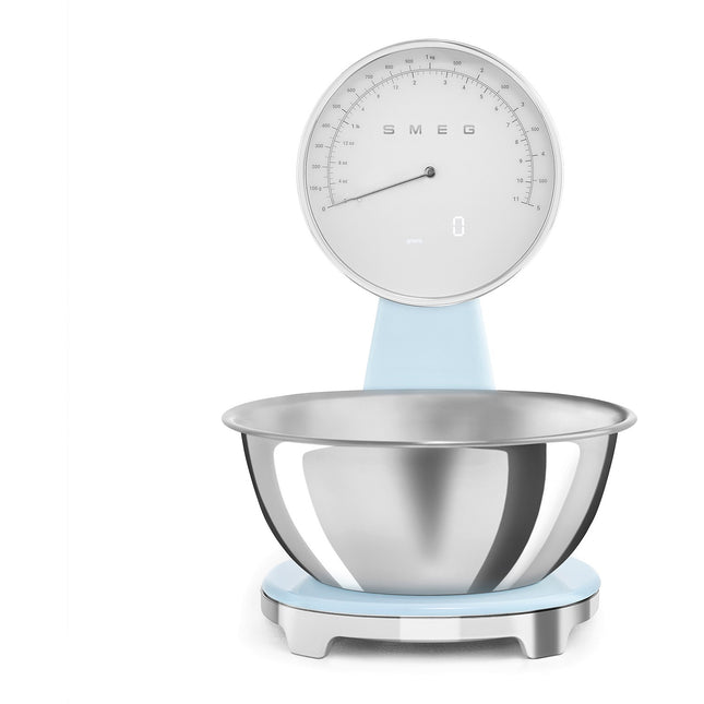 Balance de cuisine SMEG KSF01PBWW Bleu Azur