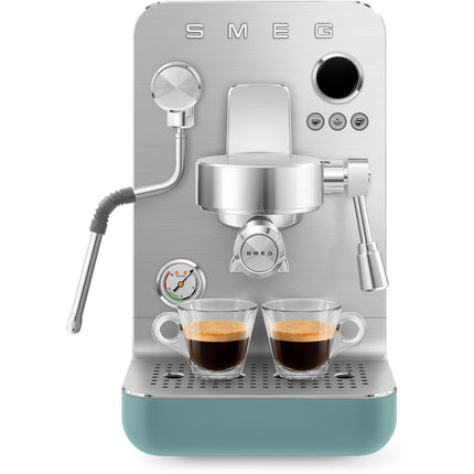Machine à expresso SMEG vert émeraude Collezione EMC02EGMEU