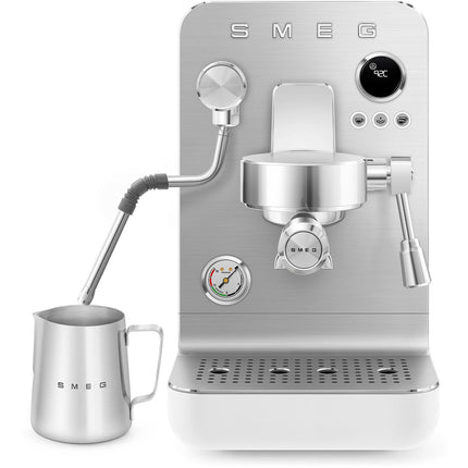 Machine à expresso SMEG blanc mat Collezione EMC02WHMEU