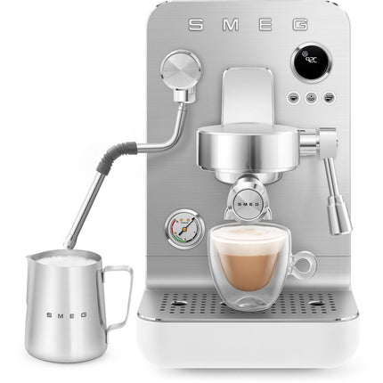 Machine à expresso SMEG blanc mat Collezione EMC02WHMEU