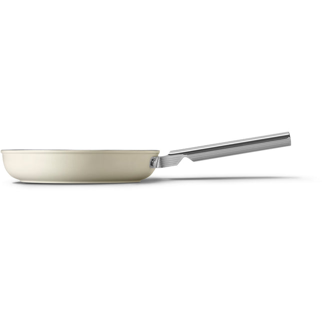 Poêle SMEG 24cm céramique crème