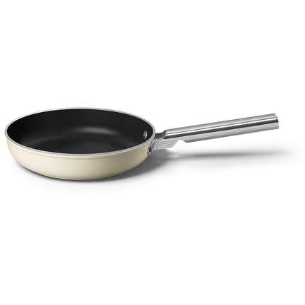 Poêle SMEG 24cm céramique crème