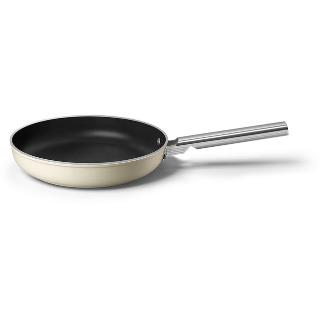 Poêle SMEG 28cm céramique crème