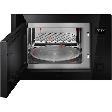Micro ondes grill encastrable SMEG FMI225BI