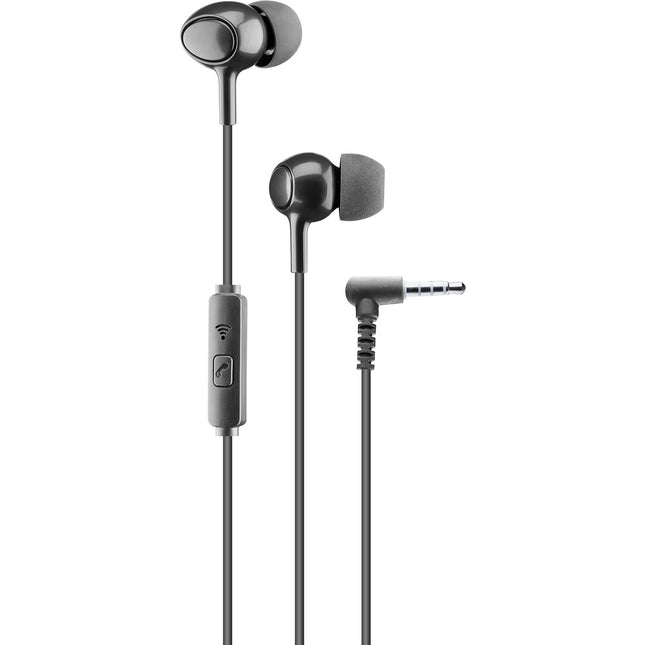 Ecouteurs CELLULARLINE intra-auriculaires noir