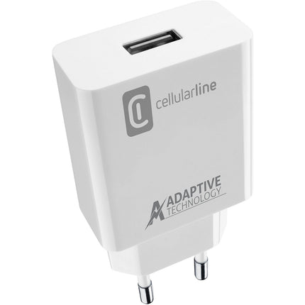 Chargeur + câble CELLULARLINE 15W Samsung USB-C kit blanc