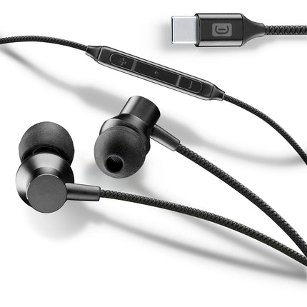 Ecouteurs CELLULARLINE intra-auriculaires noir