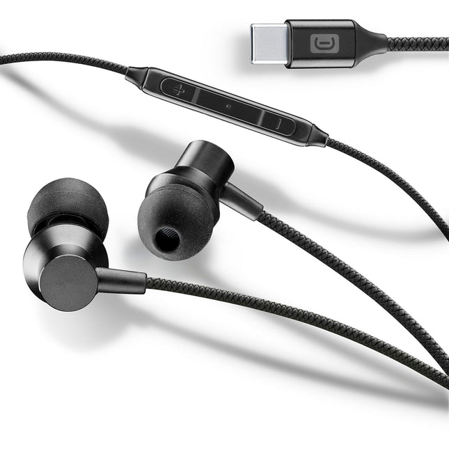 Ecouteurs CELLULARLINE intra-auriculaires noir