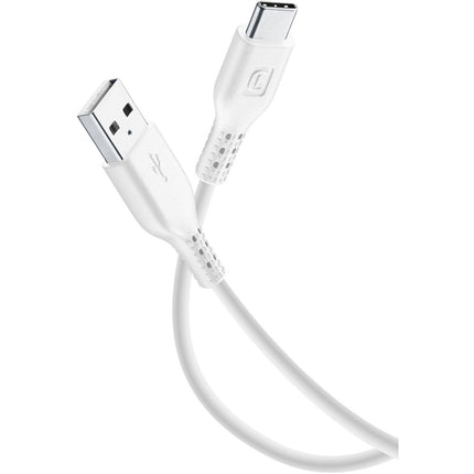 Câble de charge CELLULARLINE 2M USB-C vers USB-C blanc