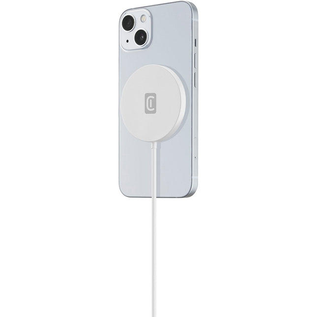 Chargeur induction CELLULARLINE 7.5W MagSafe blanc
