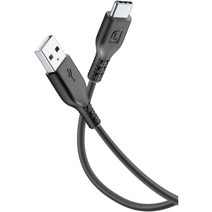 Câble de charge CELLULARLINE 1.2M USB-A vers USB-C noir