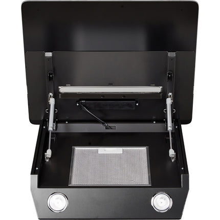 Hotte décorative murale inclinée TURBOAIR THUNDER BL/A/60/LX