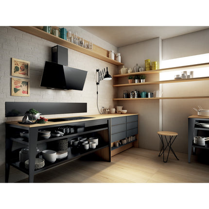 Hotte décorative murale inclinée ELICA SHIRE BL/A/90